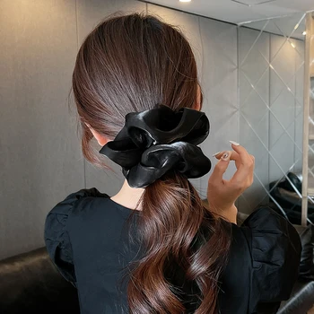 Letné 2021 Nový Pearl Svetlé Hodváb Solid Farba Vlasov Kapela kórejský Módne Headdress Dievča to Jednoduché Doplnky do Vlasov Pre Ženy