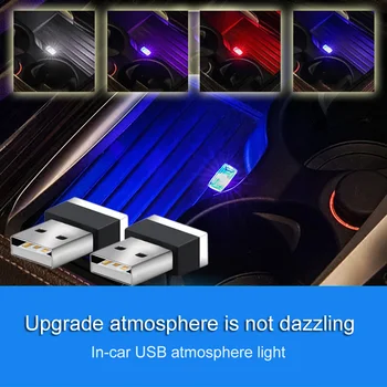 2021 Auto, LED Svetlo, USB Atmosféru Svetlo na KIA RIO K3 K4 K5 Sportage SORENTO venga Hyundai Avante Sonáta