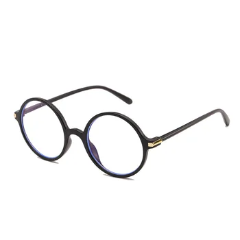 Vintage Kolo Rám Okuliare Pre Ženy PC Rám Anti Modré Svetlo Blokuje Okuliare Ženy oculos feminino Gafas Okuliare A0030