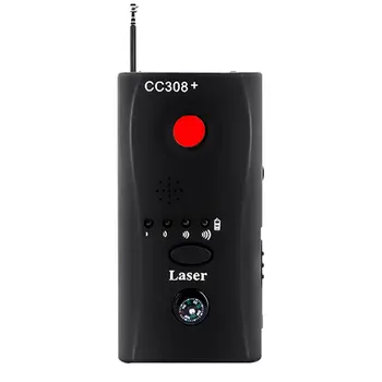 Multi-Funkcia Bezdrôtového pripojenia Fotoaparátu Objektív Signál Detektora CC308+ Radio Wave Signál Zistiť Fotoaparátu, Full-range WiFi VF GSM Zariadenie